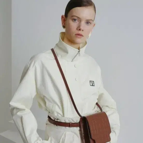 [BUNJANG] Margesherwood Pump Slim Croc Shoulder Bag / 마지셔우드 펌프 슬림 크록