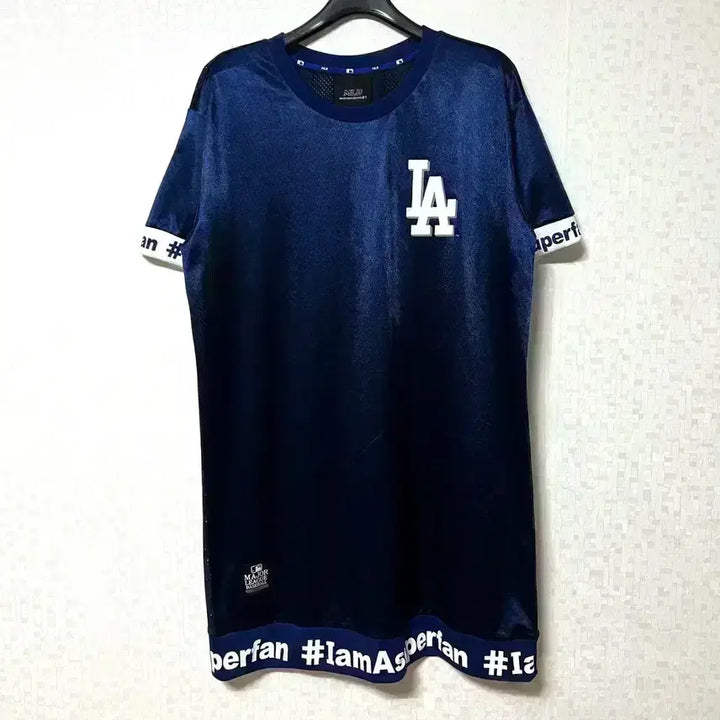 [BUNJANG] MLB LA Dodgers Short Sleeve Dress / [S,90]MLB 엠엘비 LA다저스 반팔 원피스 드레스