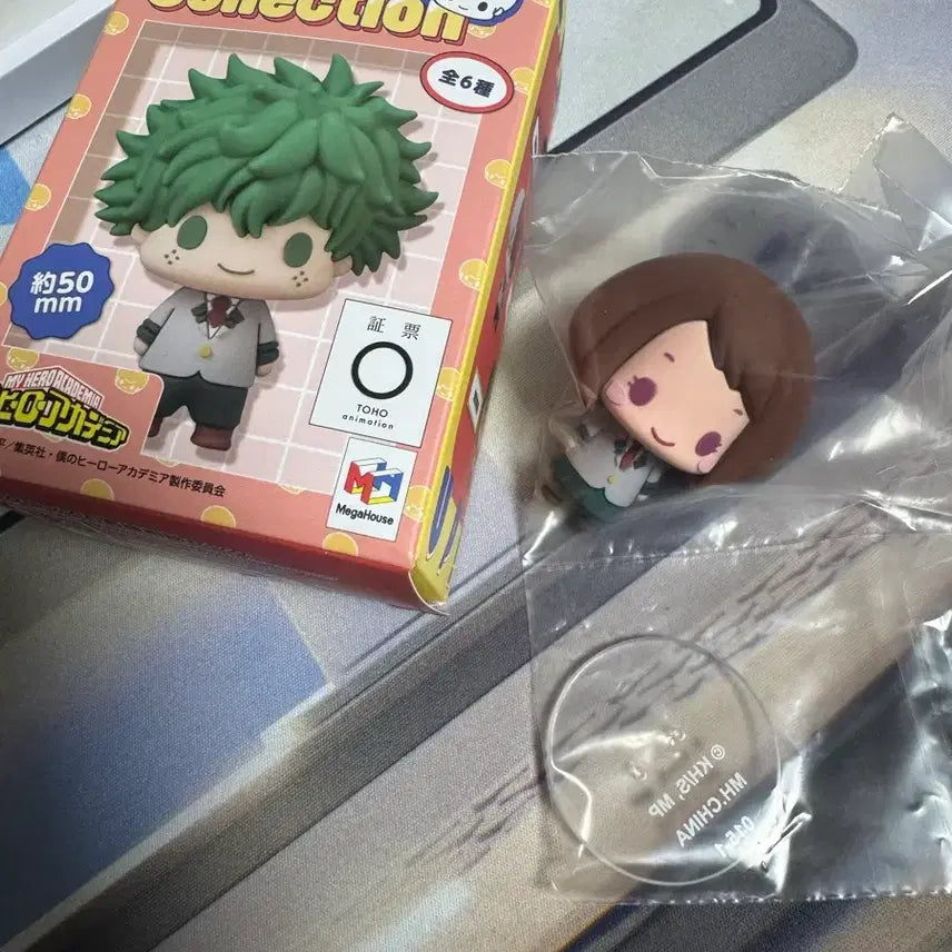 [BUNJANG] My Hero Academia Ochaco Uraraka Chocorin Figure (Sealed) / 히로아카 초코린 우라라카 미개봉 (+덤도 드려요)