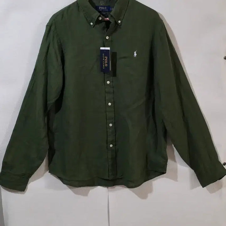 [SOLD OUT] 새상품 폴로 랄프로렌 클래식핏 셔츠 L 사이즈 그린