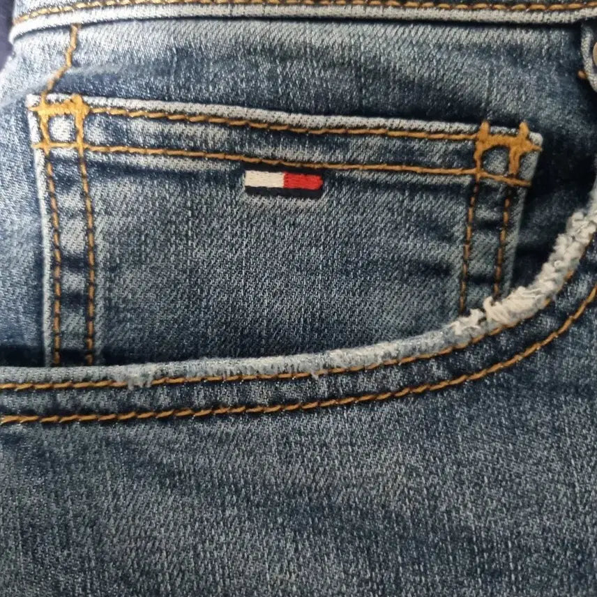 [BUNJANG] Tommy Hilfiger Relaxed Crop Jeans / (세탁 완료)타미진스 릴렉스드 크롭 청바지 32사이즈