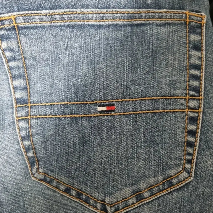 [BUNJANG] Tommy Hilfiger Relaxed Crop Jeans / (세탁 완료)타미진스 릴렉스드 크롭 청바지 32사이즈