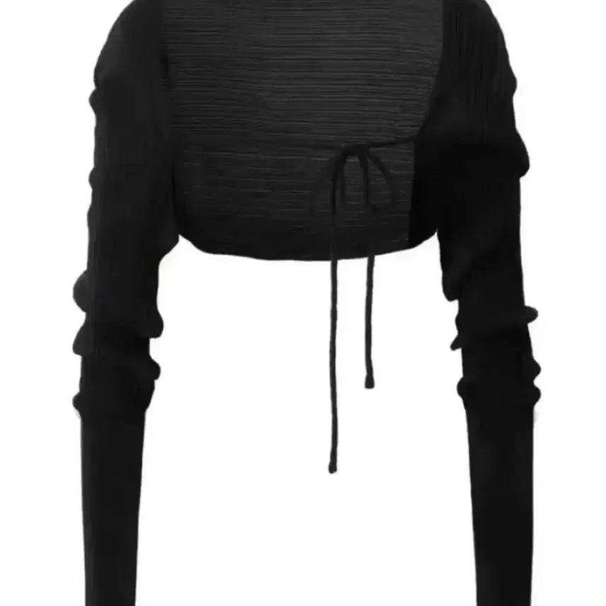 [BUNJANG] 3times Rits Bolero Black Cardigan / 쓰리타임즈 릿볼레로 블랙 가디건 양도 시즈니룩