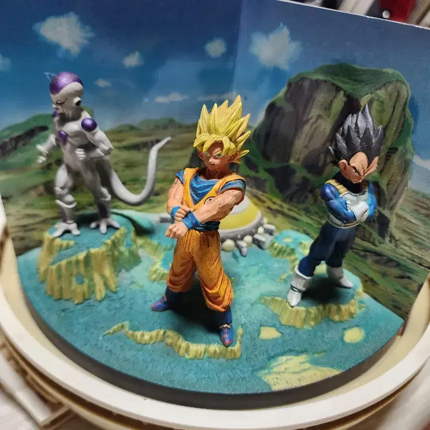 [BUNJANG] Dragon Ball Diorama Set Figure / 드래곤볼 디오라마 세트 피규어