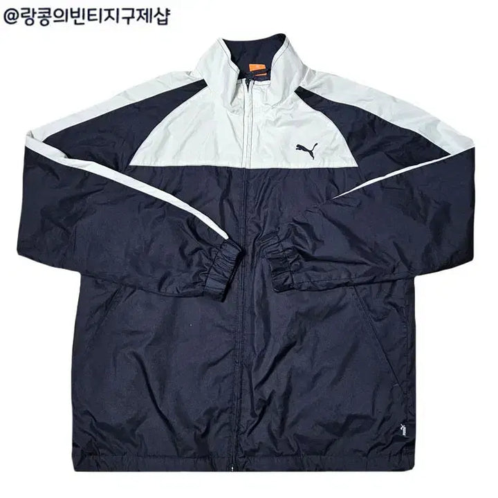 [BUNJANG] Puma Street Sideline Windbreaker Jacket / 푸마 스트릿 사이드라인 바람막이 자켓