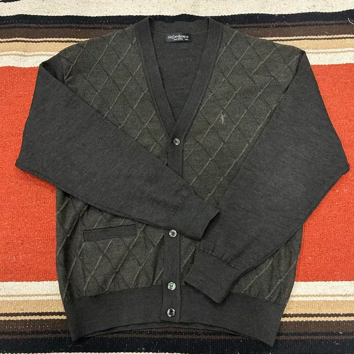 [BUNJANG] Yves Saint Laurent Vintage Cardigan / 입생로랑 빈티지 가디건