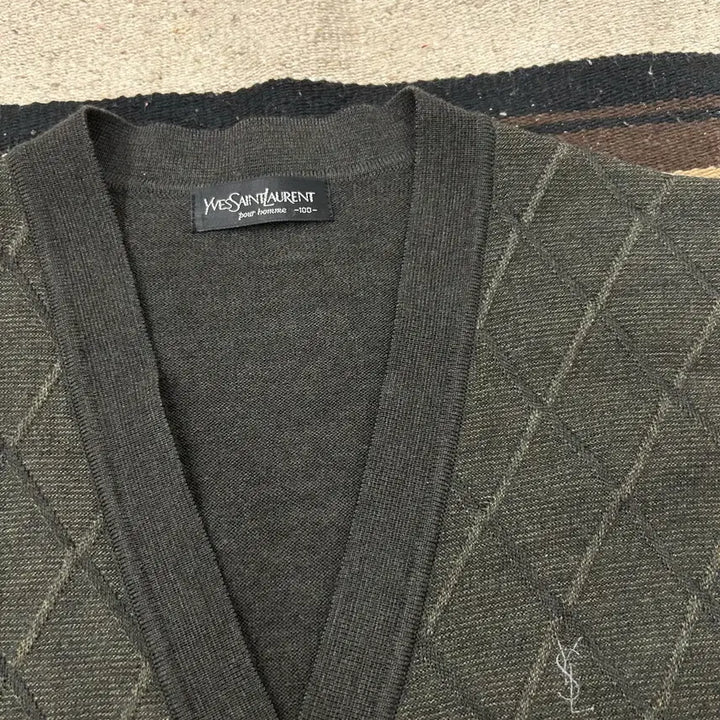[BUNJANG] Yves Saint Laurent Vintage Cardigan / 입생로랑 빈티지 가디건