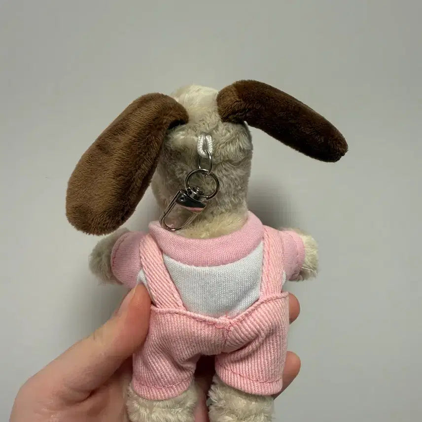 [BUNJANG] Authentic Pink Gromit Plush Keyring / 새상품) 핑크 그로밋 인형키링 정품