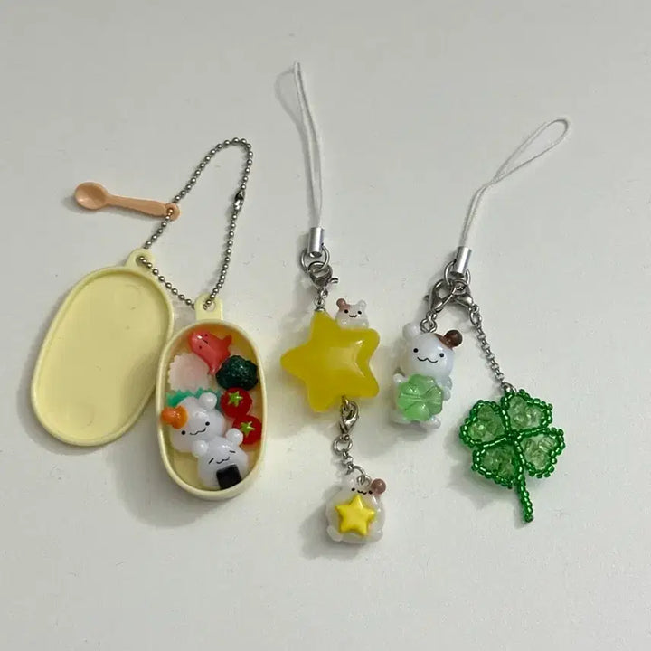 [BUNJANG] Tofu Artist Handmade Hamster Keyring / 두부 작가 핸드메이드 햄찌 키링 스트랩