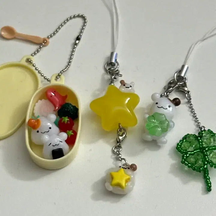 [BUNJANG] Tofu Artist Handmade Hamster Keyring / 두부 작가 핸드메이드 햄찌 키링 스트랩