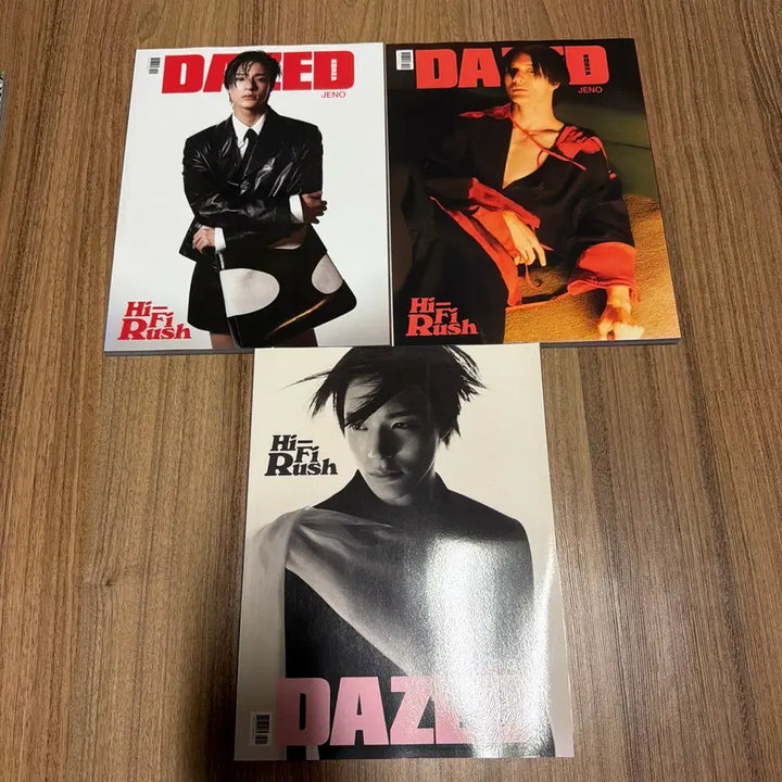 [BUNJANG] NCT Dream Jeno Dazed Magazine Cover Bundle Set / 제노 데이즈드 커버 잡지 3종 일괄 엔시티드림
