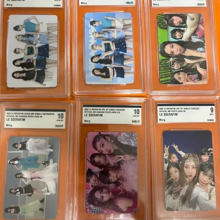 [BUNJANG] LE SSERAFIM Japan Photocard Set / 르세라핌 일본 포토카드 brg 등급세트(6장) 세트