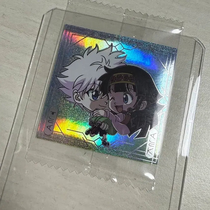 [BUNJANG] Hunter x Hunter Vol.8 Killua Arka Secret Seal Sticker / 헌터헌터 웨하스 씰스티커 vol.8 키르아 아르카 시크릿