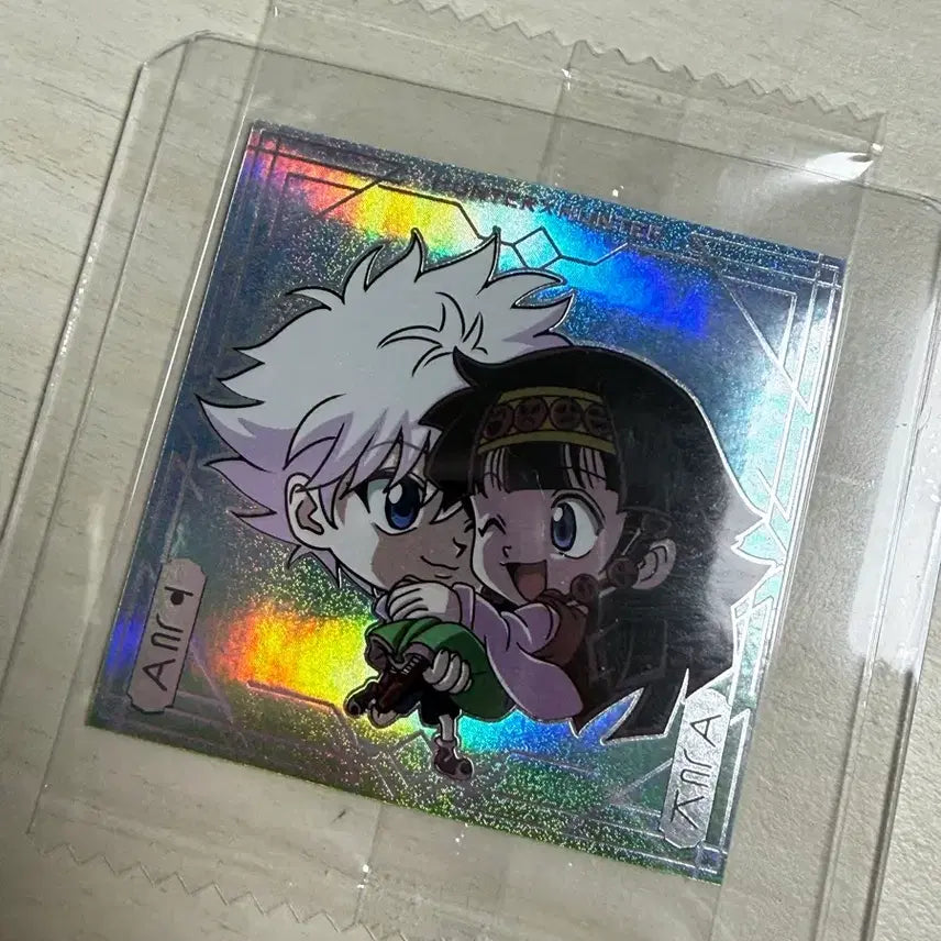 [BUNJANG] Hunter x Hunter Vol.8 Killua Arka Secret Seal Sticker / 헌터헌터 웨하스 씰스티커 vol.8 키르아 아르카 시크릿