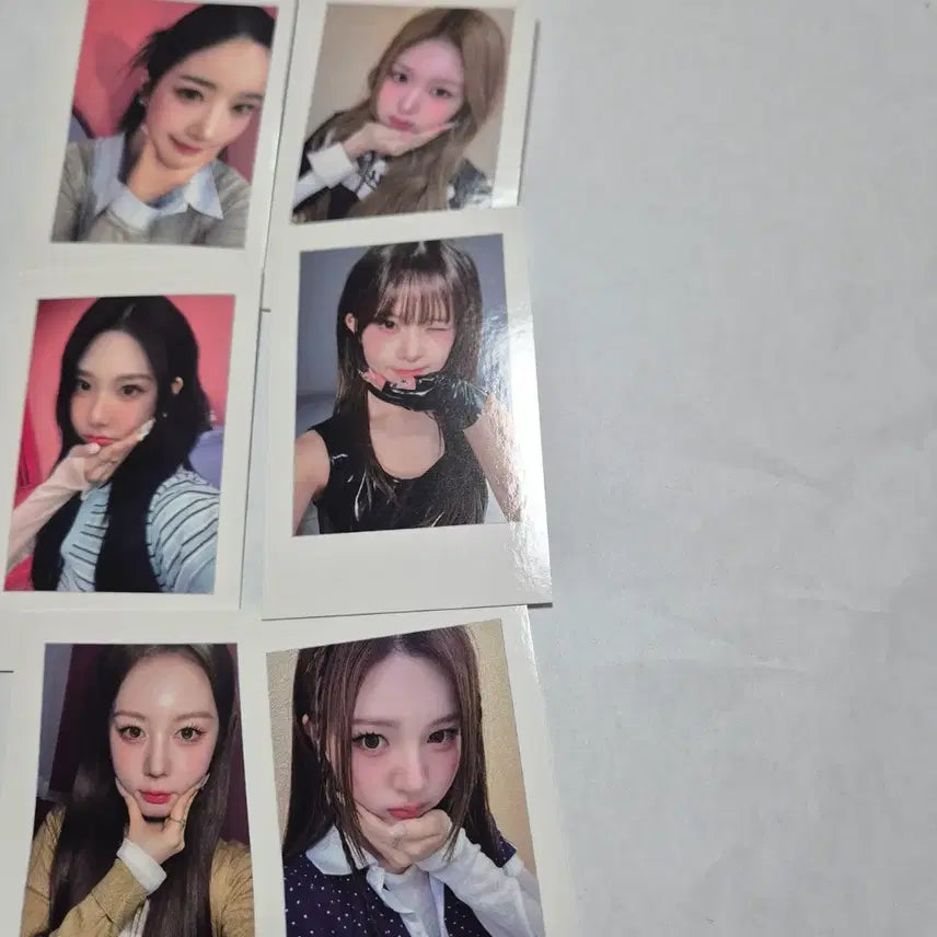 [BUNJANG] tripleS Miyu ShowCase POB Photocard Bundle Set / 트리플에스 미소녀즈 쇼케이스 응모 특전 6장 일괄