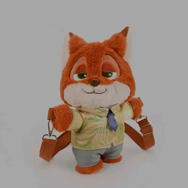 [BUNJANG] Shanghai Zootopia Nick Crossbody Backpack / 상하이 주토피아 닉 인형 크로스백 백팩