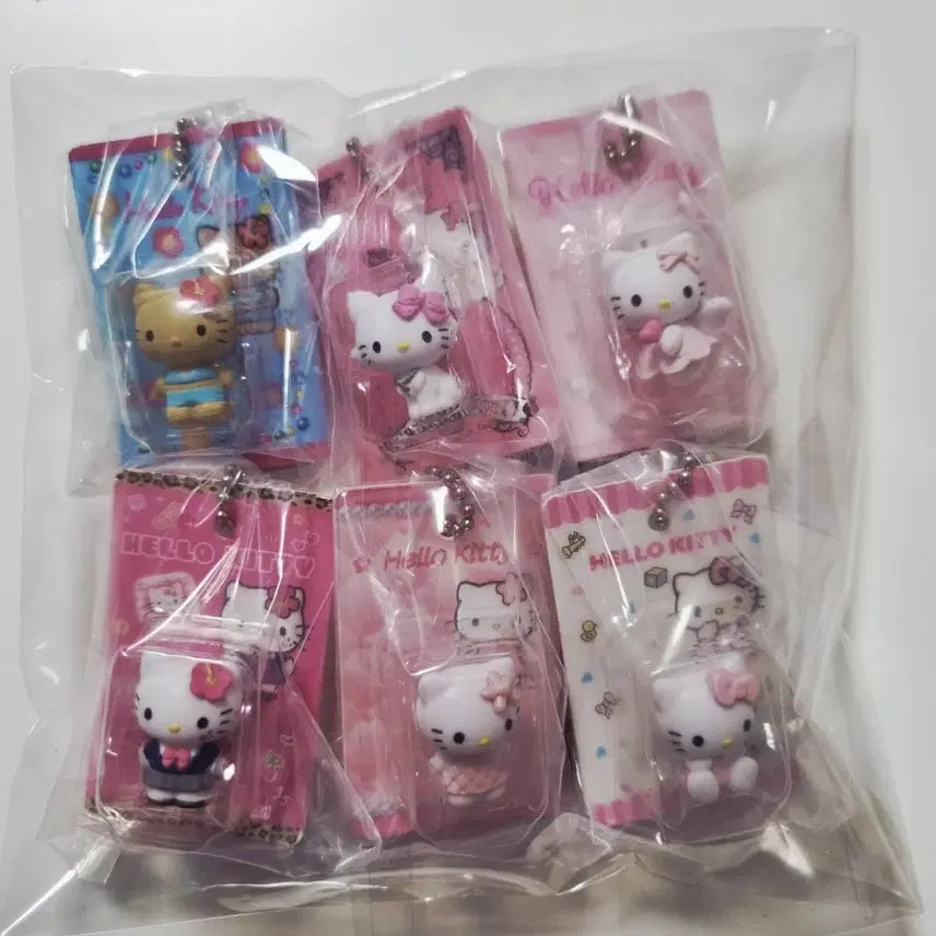 [BUNJANG] Sanrio Hello Kitty Miniature Collection Gacha Full Set / 산리오 헬로키티 키티 미니어처 컬렉션 가챠 6종 풀세트