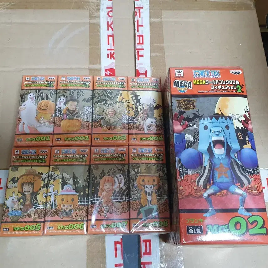 [BUNJANG] ONE PIECE Figuarts Halloween Resin Diorama Set (Sealed) / 원피스 리그사 할로윈 레진 디오라마 할로윈2탄 월콜세트 미개봉 팝니다