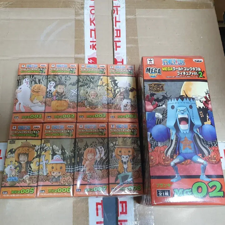 [BUNJANG] ONE PIECE Figuarts Halloween Resin Diorama Set (Sealed) / 원피스 리그사 할로윈 레진 디오라마 할로윈2탄 월콜세트 미개봉 팝니다