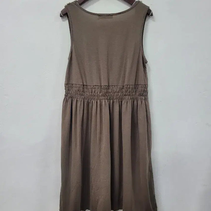 [BUNJANG] PENNS NECK Lace Brown Sleeveless Mini Dress / 새상품) PENNS NECK 레이스 브라운 민소매 원피스