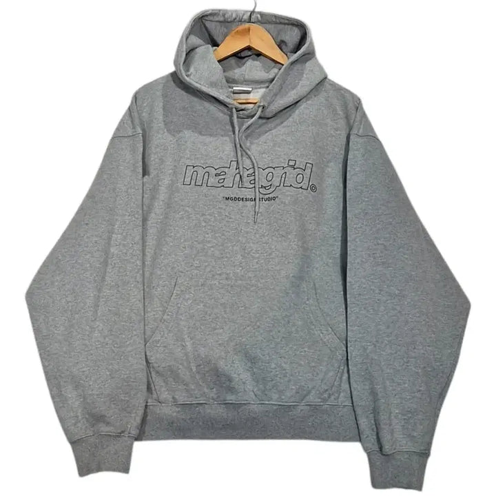 [BUNJANG] Mahagrid Big Logo Hoodie XL / [XL]마하그리드 빅 로고 후드티(만원샵)