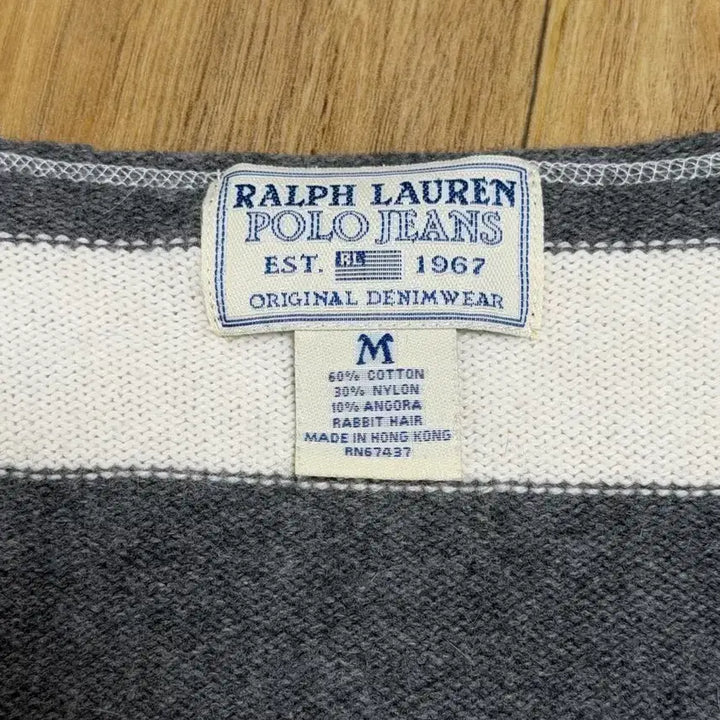 [BUNJANG] Polo Ralph Lauren Deep V-Neck Long Sleeve Knit Sweater (M) / Polo 랄프로렌 딥브이넥 니트 m