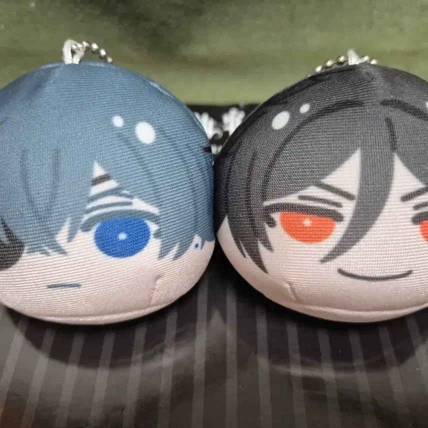 [BUNJANG] Black Butler Ciel, Sebastian Manju 2-Piece Set / 흑집사 시엘, 세바스찬 만쥬 2종 세트