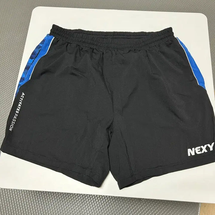 [SOLD OUT] 넥시 남성 탁구 반바지 XXL 블랙 블루