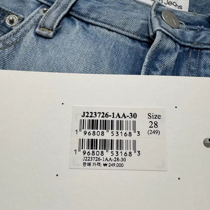 [BUNJANG] Calvin Klein Straight Jeans / 새상품) 캘빈클라인 스트레이트진