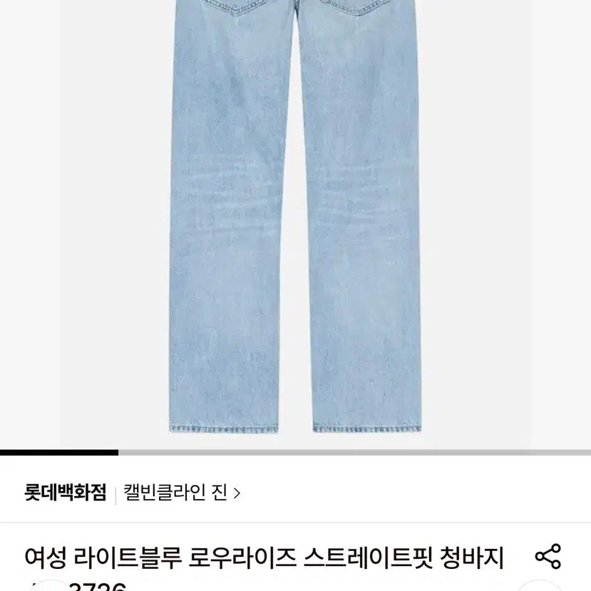 [BUNJANG] Calvin Klein Straight Jeans / 새상품) 캘빈클라인 스트레이트진