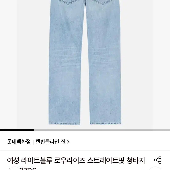 [BUNJANG] Calvin Klein Straight Jeans / 새상품) 캘빈클라인 스트레이트진