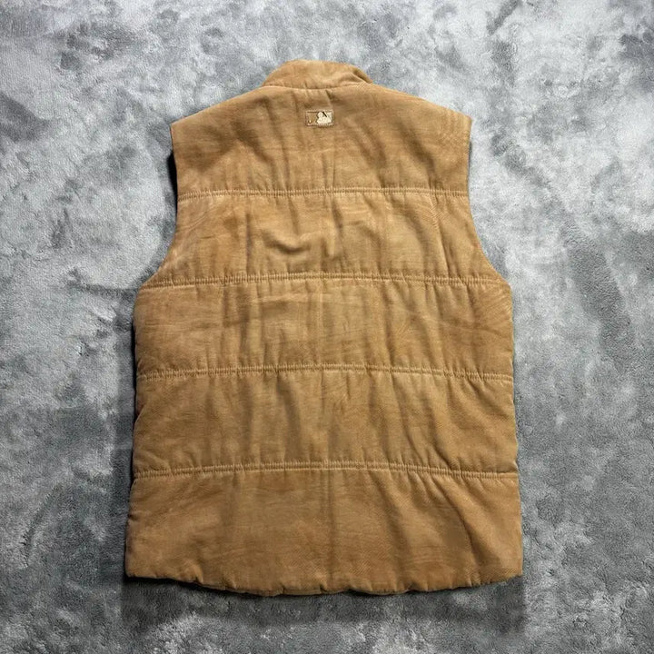 [BUNJANG] MLB San Diego Brown Padded Vest / MLB 샌디에이고 브라운 패딩 조끼
