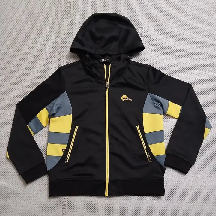 [BUNJANG] Nepa Black Hooded Zip-up Jacket / 네파 블랙 후드집업 자켓