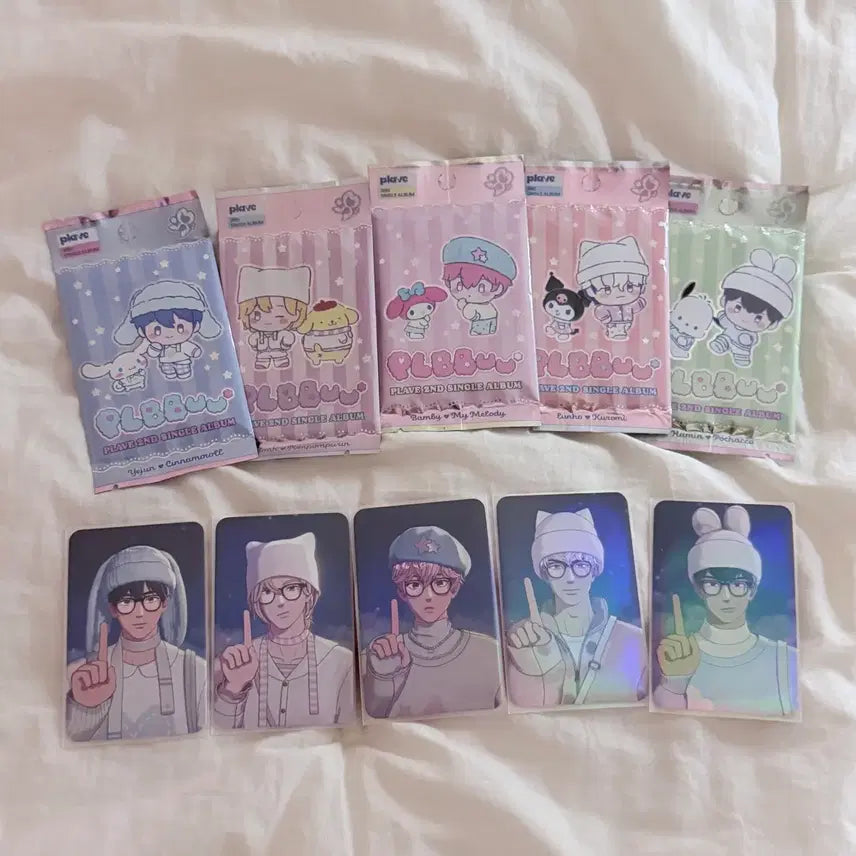 [BUNJANG] PLAVE Whoops! Fans POB Photocard + Sealed Album Bundle Set / 플레이브 플뿌 후즈팬 미공포 + 미개봉 포카앨범