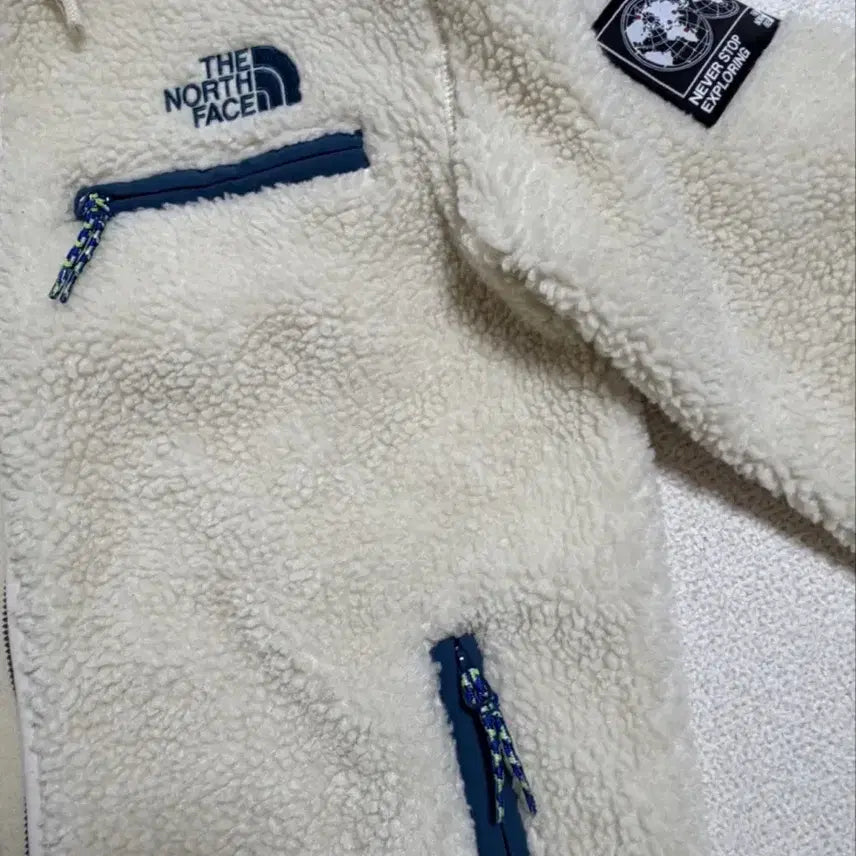 [BUNJANG] The North Face Fleece Zip-Up Jacket / 노스페이스 뽀글이 후리스 집업