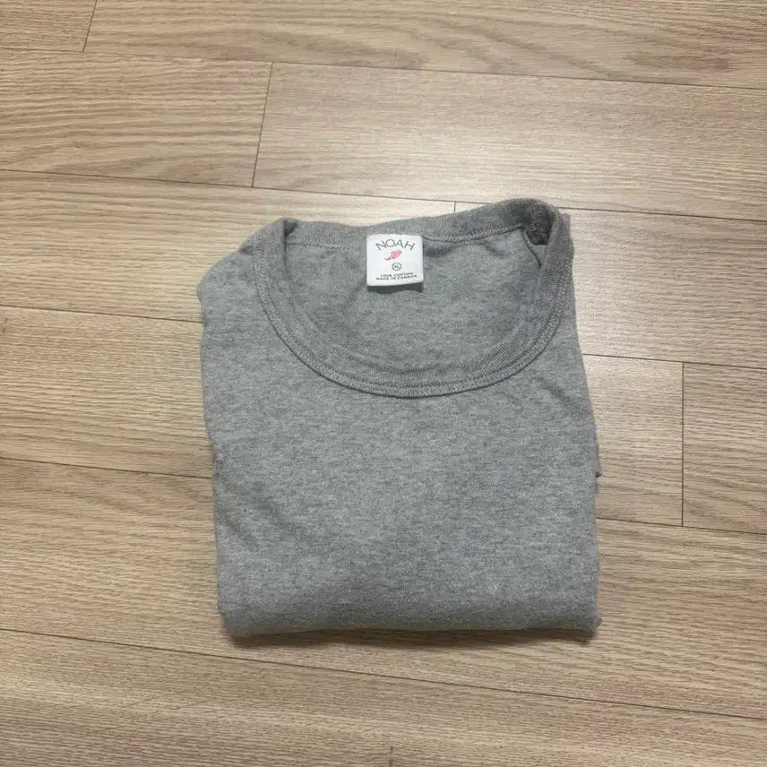 [BUNJANG] Noah James Heather Tee Gray XL / 노아 제임스 헤드 티 그레이 XL