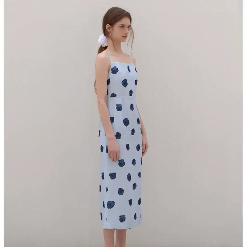 [BUNJANG] Around U Rose Dress - S Size / 어라운드율 로즈원피스 소라컬러