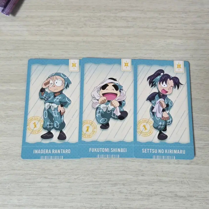 [BUNJANG] Nintama Rantaro Collection Bundle / 닌타마 1닌 파샤, 치케코레 7장 일괄 판매