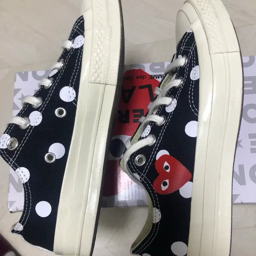 [BUNJANG] Comme des Garcons Dot Converse 240 Size / 꼼데가르송 도트 컨버스 240size