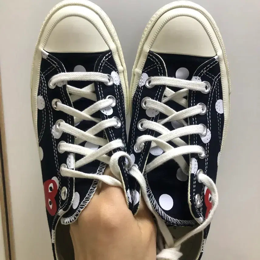 [BUNJANG] Comme des Garcons Dot Converse 240 Size / 꼼데가르송 도트 컨버스 240size