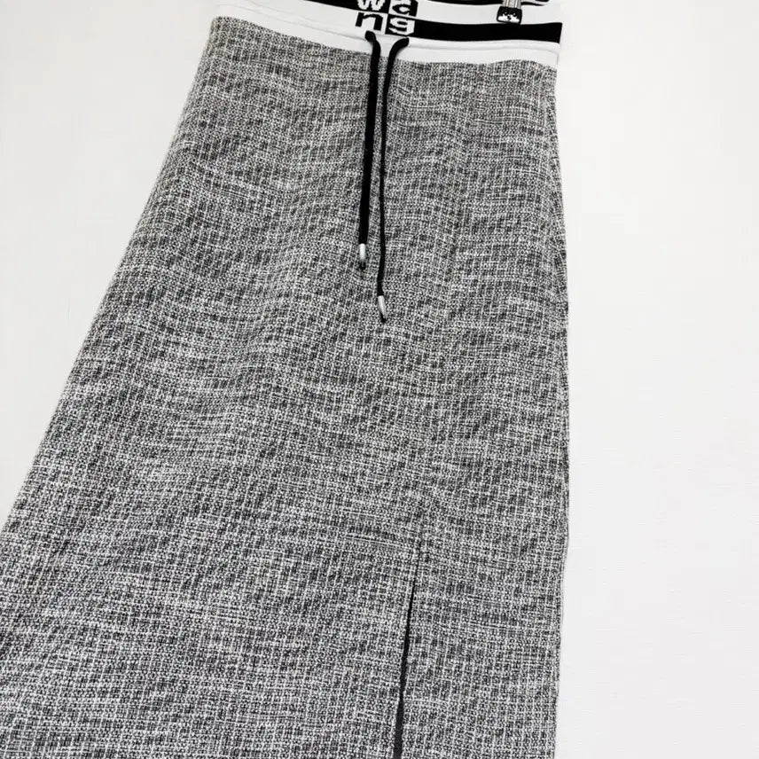 [SOLD OUT] 트위드 밴딩 롱 스커트