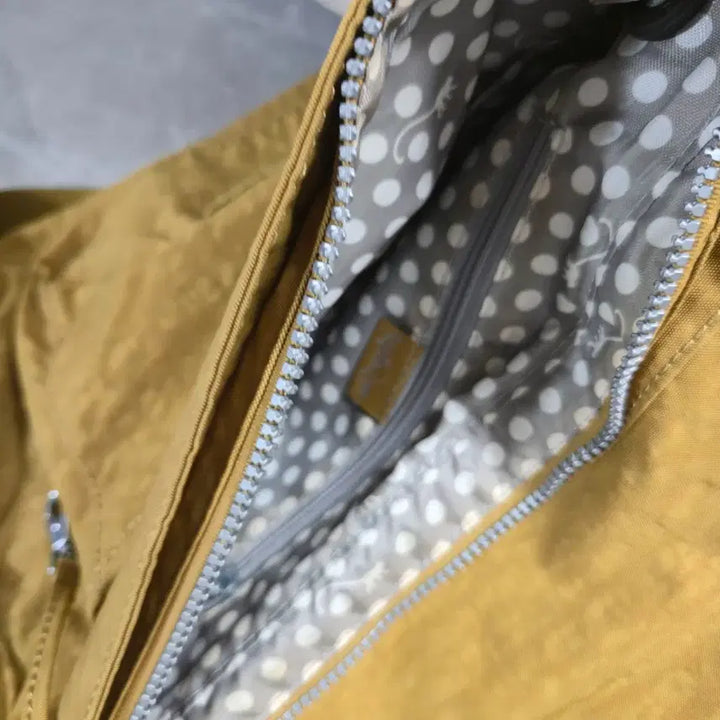 [BUNJANG] Kipling Yellow Brown Shoulder Bag / 키플링 숄더백 옐로우 브라운