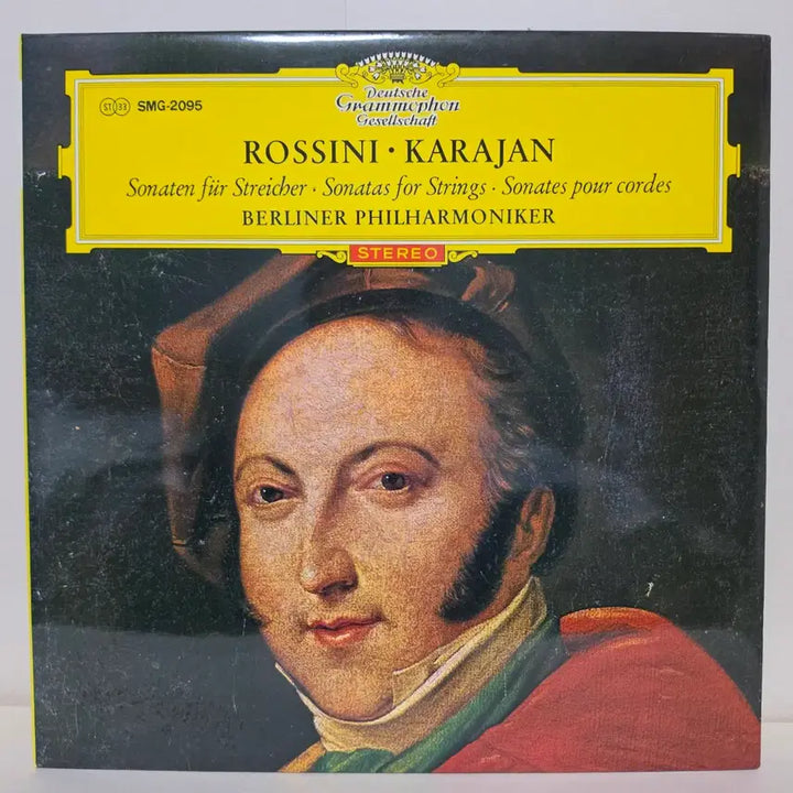 [BUNJANG] Rossini: Sonatas for Strings No. 1, 2, 3 &amp; 6 / Karajan &amp; Berlin Philharmonic (Japanese First Press LP) / 로시니: 현악을 위한 소나타 No.1,2,3 &amp; 6/카라얀[클래식 LP]