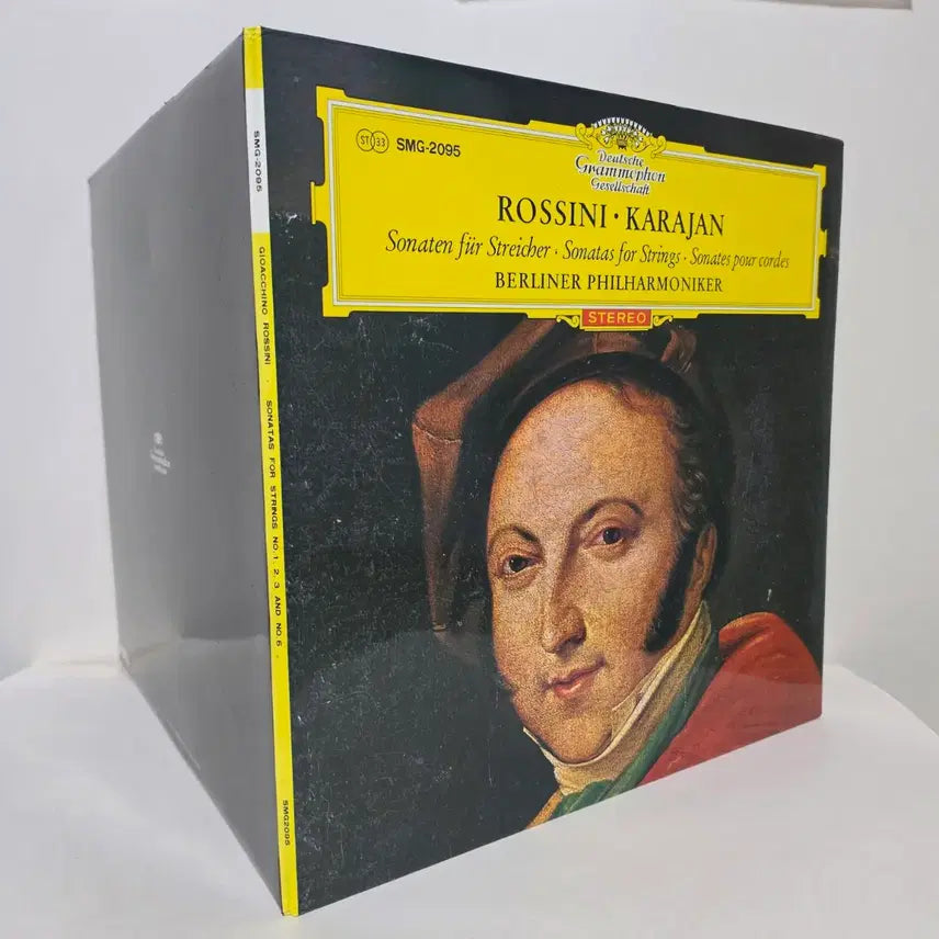 [BUNJANG] Rossini: Sonatas for Strings No. 1, 2, 3 &amp; 6 / Karajan &amp; Berlin Philharmonic (Japanese First Press LP) / 로시니: 현악을 위한 소나타 No.1,2,3 &amp; 6/카라얀[클래식 LP]