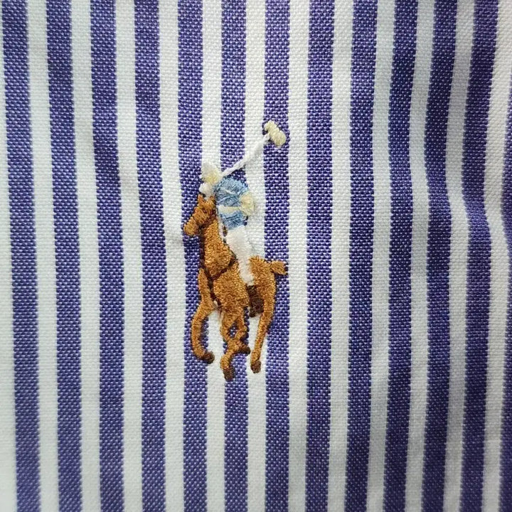[BUNJANG] Polo Ralph Lauren Classic Fit Multi Pony Stripe Shirt / [XL] 폴로 랄프로렌 클래식핏 멀티포니 스트라이프 셔츠 3.9