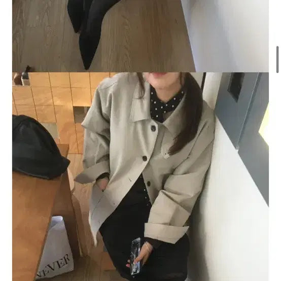 [BUNJANG] Ido C Loam Trench Cloud Dancer Trench Coat / 이도씨 로움 트렌치LOAM TRENCH 클라우드댄서