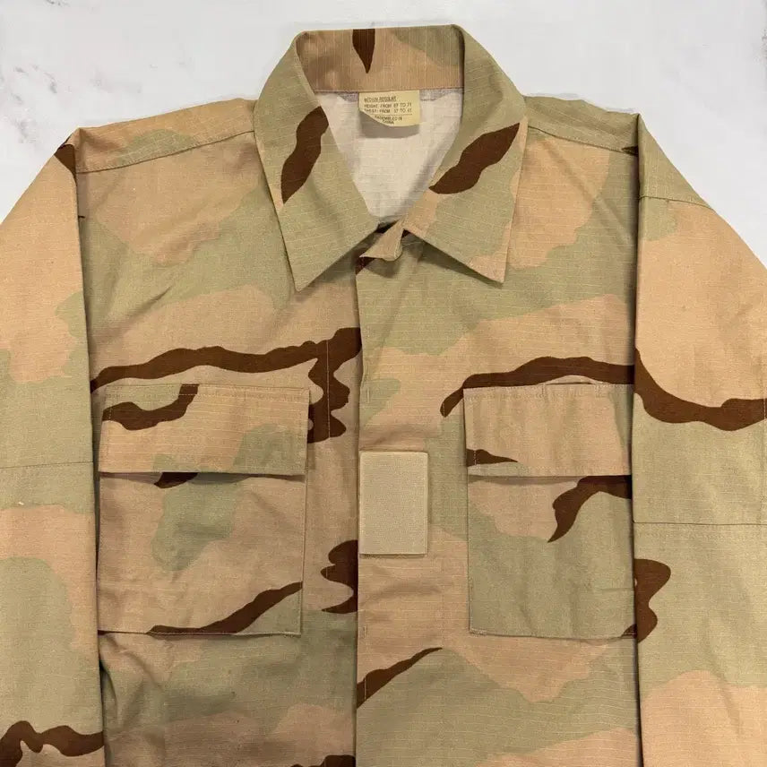 [BUNJANG] Military Camouflage Jacket (105) + US Military Pants / [새제품급] 카모 밀리터리 자켓 105사이즈 (+미군 바지 무료 증정)