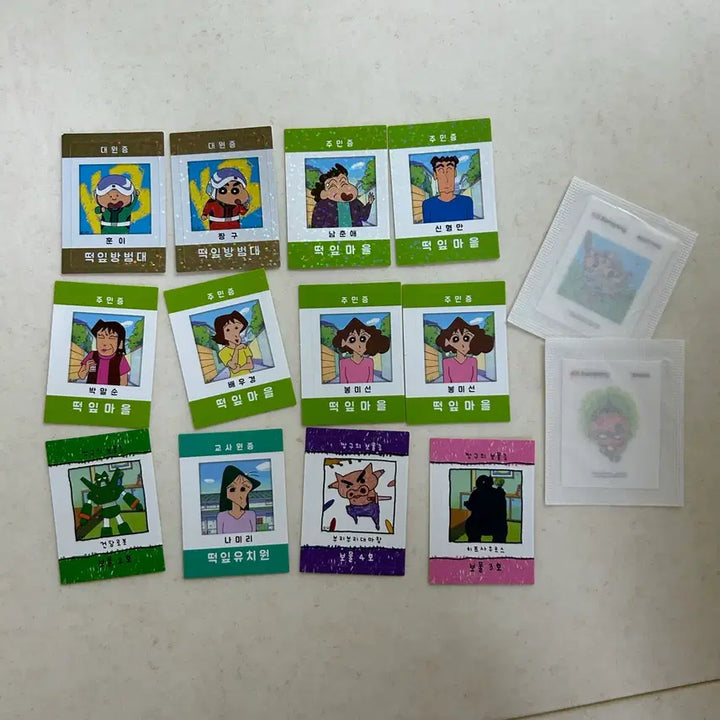[BUNJANG] Crayon Shin-chan Sticker Bundle Set / 짱구는 못말려 스티커, 띠부씰 일괄 판매