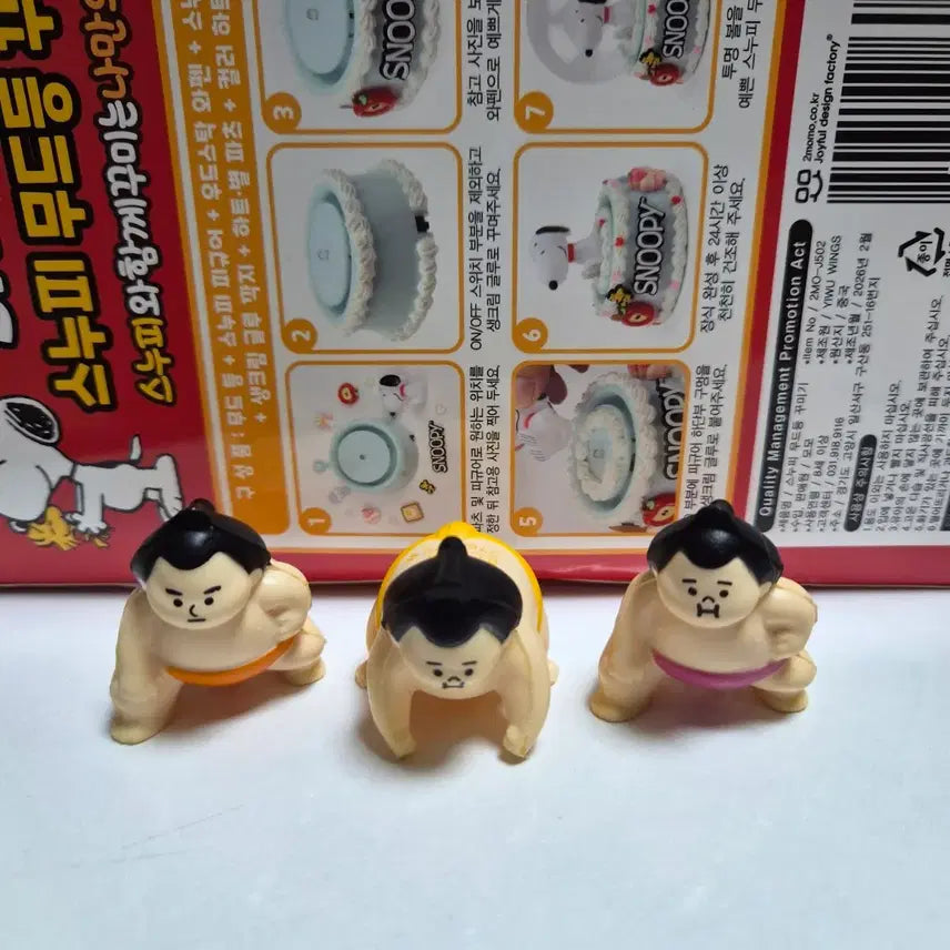 [BUNJANG] Sumo Wrestler Gacha Figure Bundle Set / 스모 선수 가챠 피규어 일괄