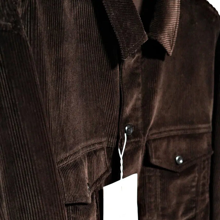 [BUNJANG] Porter Classic Corduroy Trucker Jacket Brown Size 4 / 포터리 코듀로이 트러커 브라운 4